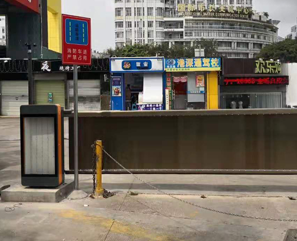 乌海车库广告道闸